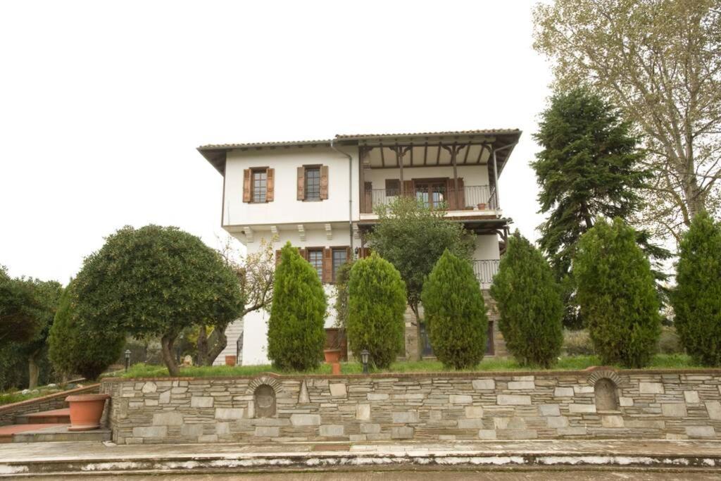 Traditional Macedonian Mansion In Peraia Thessaloniki Exterior photo